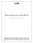 Quantitative Aptitude eBook on Speed