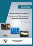 Journal of Advanced Research in Manufacturing, Material Science&Metallurgical Engineering Vol 4 2017