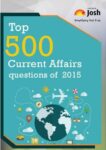 Top 500 Current Affairs