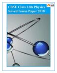 CBSE Class 12th PCB Solved Guess Paper 2017-18 ebook