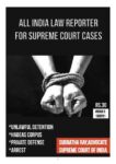 ALL INDIA LAW REPORTER FOR SUPREME COURT CASES