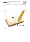 Journal for Studies in Management and Planning