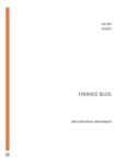 Finance Blog