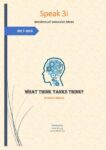 Speak 3i - Intellectual Intensive Ideas
