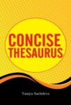 Concise Thesaurus by Taniya Sachdeva