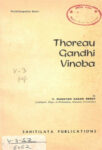 Thoreau, Gandhi, Vinoba