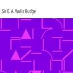 The Literature of the Ancient Egyptians