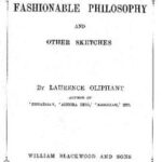 Fashionable Philosophy, and Other Sketches
