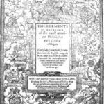 The Mathematicall Praeface to Elements of Geometrie of Euclid of Megara