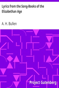 pg27129.cover_.medium.jpg Lyrics from the Song-Books of the Elizabethan Age - Image 1