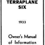 Essex Terraplane Six 1933 Owner's Manual of Information