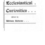 Ecclesiastical Curiosities