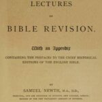 Lectures on Bible Revision