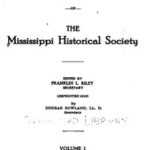 Publications of the Mississippi Historical Society, Volume 01 (of 14), 1898