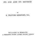 Pharisaism, Its Aim and Its Method