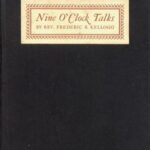 Nine O'Clock Talks