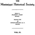 Publications of the Mississippi Historical Society, Volume 02 (of 14), 1899