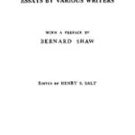 Killing for Sport: Essays by Various Writers