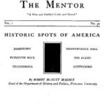 The Mentor: Historic Spots of America, Vol. 1, Num. 32, Serial No. 32