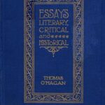 Essays Literary, Critical and Historical