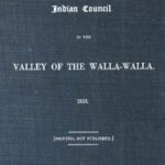 The Indian Council in the Valley of the Walla-Walla. 1855