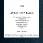Mary Gresley, and An Editor's Tales