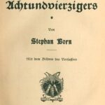 Erinnerungen eines Achtundvierzigers