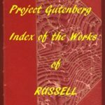 Index of the Project Gutenberg Works of Bertrand Russell
