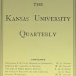 The Kansas University Quarterly, Vol. I, No. 2, October 1892