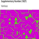 The Mirror of Literature, Amusement, and Instruction. Volume 10, No. 263, Supplementary Number (1827)