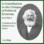 A Contribution to the Critique of Political Economy