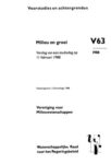 Milieu en groei; verslag van een studiedag op 11 februari 1988
