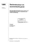 Sectorstructuur En Economische Groei: Een Eenvoedig Groeimodel Met Zes Sectoren Van De Nederlandse Economie in De Periode Na De Tweede Wereldoorlog