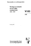 Verslag en evaluatie van de vijfde raadsperiode 1993 - 1997: V103