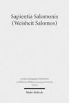 Sapientia Salomonis (Weisheit Salomos)