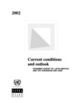 Current conditions and outlook: Economic Survey of Latin America and the Caribbean 2002