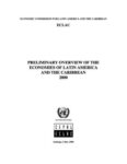 Preliminary Overview of the Economies of Latin America and the Caribbean 2000