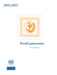 Social Panorama of Latin America 2002-2003