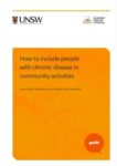 Chs Guide: How To include People With Chronic Disease in Community Activities