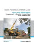 Line C: Tools and Equipment: Competency C-1: Describe Common Hand Tools and Their Uses