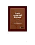 Torts: Cases and Contexts