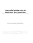 Understanding Media and Culture: An Introduction to Mass Communication