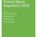 Advances in formal Slavic linguistics 2016