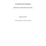 The English Trade in Nightingales: Italian Opera in Nineteenth-Century London