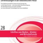 Ehrverletzungen in der elektronischen Presse: Eine kollisionsrechtliche Untersuchung de lege lata und de lege ferenda – unter besonderer Berücksichtigung der Rechtsprechung von EuGH und BGH zur Internationalen Zuständigkeit bei Internetdelikten