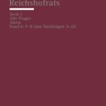 Die Akten des Kaiserlichen Reichshofrats (RHR) – Serie I: Alte Prager Akten Band 4: P-R (mit Nachträgen A-O)