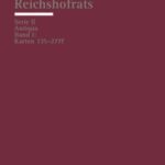 Die Akten des Kaiserlichen Reichshofrats (RHR) – Serie II: Antiqua Band 3: Karton 135-277f