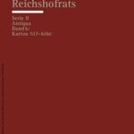 Die Akten des Kaiserlichen Reichshofrats (RHR) – Serie II: Antiqua Band 6: Karton 517-616c