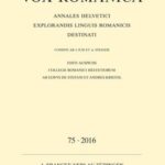 Vox Romanica 75 (2016)