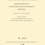 Vox Romanica 76 (2017)